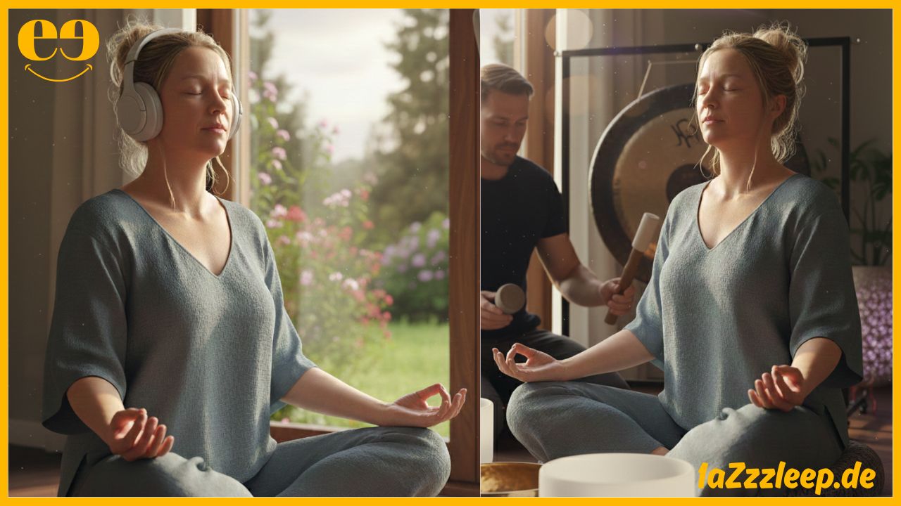 Meditative Musiktherapie gegen Stress